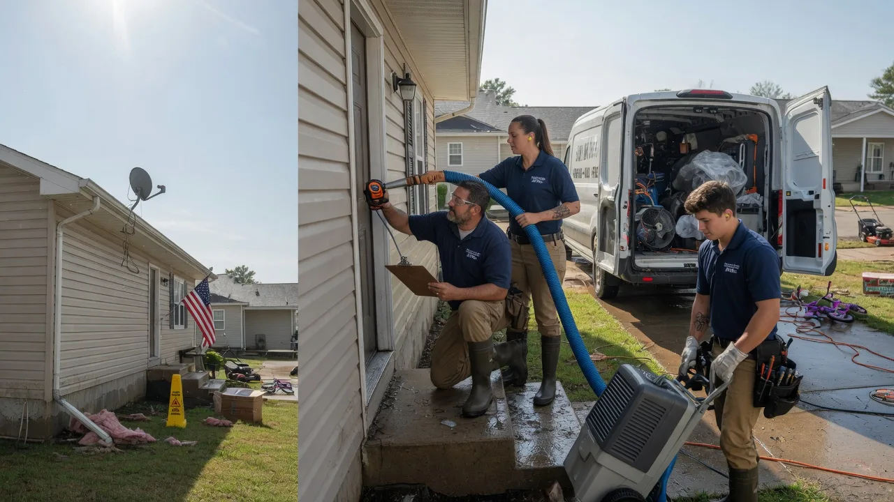 Ceiling Water Damage Restoration in Herminie, PA near me
